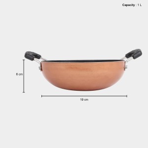 1 L Non-Stick Kadhai - (M1399) 1 L Non-Stick Kadhai - (M1399)