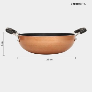 1 L Non-Stick Kadhai - (M1399) 1 L Non-Stick Kadhai - (M1399)