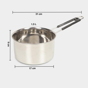 1.5L Silver Sauce Pan - (M1367) 1.5L Silver Sauce Pan - (M1367)