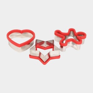Steel Cookie Cutter Set of 3(Pack of 3) Steel Cookie Cutter Set of 3(Pack of 3)