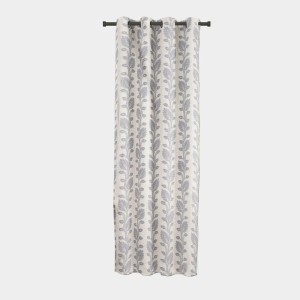 Home Beautiful 7ft. Light Grey Polyester Curtain - (M2753) Home Beautiful 7ft. Light Grey Polyester Curtain - (M2753)