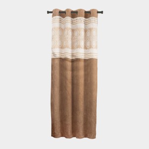 Home Beautiful 5 ft. Black Polyester Curtain - (M2827) Home Beautiful 5 ft. Black Polyester Curtain - (M2827)