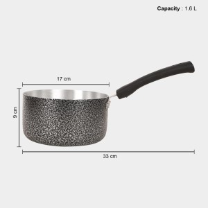 1.6 L Steel Saucepan 1 7 cm Dia. (Pack of 1) 1.6 L Steel Saucepan 1 7 cm Dia. (Pack of 1)