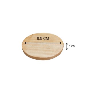 Natural Wooden Lids for Glass Tumblers & Carafes – Airtight Drink Covers & Mini Tray Coasters – Pack of 2 | Multipurpose Wooden Lid Coaster Combo for Home & Kitchen Natural Wooden Lids for Glass Tumblers & Carafes – Airtight Drink Covers & Mini Tray Coasters – Pack of 2 | Multipurpose Wooden Lid Coaster Combo for Home & Kitchen