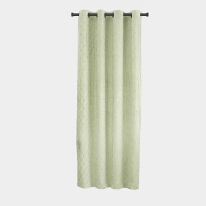 Home Beautiful 5 ft. Light Green Polyester Curtain - (M2821)