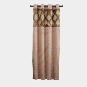 Home Beautiful 5 ft. Brown Polyester Curtain - (M2830) Home Beautiful 5 ft. Brown Polyester Curtain - (M2830)