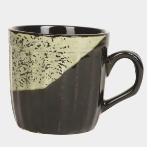Hitech Sales 120 ml Stoneware Cup Set of 6 Black | Durable & Microwave Safe | Set for Tea/Coffee Elegant Design Hitech Sales 120 ml Stoneware Cup Set of 6 Black | Durable & Microwave Safe | Set for Tea/Coffee Elegant Design