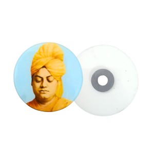 Sri Ramakrishna, Sarada Maa & Swami Vivekananda Photo Fridge Magnet | Round Spiritual Magnet for Home & Office Sri Ramakrishna, Sarada Maa & Swami Vivekananda Photo Fridge Magnet | Round Spiritual Magnet for Home & Office
