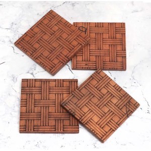 Antique Finish Modern Wooden Coasters – Set of 4 | Handcrafted Tea & Coffee Drink Mats | Rustic Table Coaster Set for Home, Office & Gift Use Antique Finish Modern Wooden Coasters – Set of 4 | Handcrafted Tea & Coffee Drink Mats | Rustic Table Coaster Set for Home, Office & Gift Use