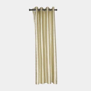 Home Beautiful 5 ft. Beige Polyester Curtain - (M2818) Home Beautiful 5 ft. Beige Polyester Curtain - (M2818)