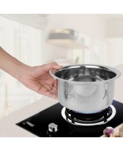 1.6 L Stainless Steel Patila, 3.5 X 8 in (Pack of 1) 1.6 L Stainless Steel Patila, 3.5 X 8 in (Pack of 1)