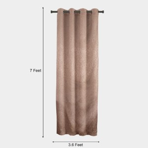 Home Beautiful 7ft. Pink Polyester Curtain - (M2726) Home Beautiful 7ft. Pink Polyester Curtain - (M2726)