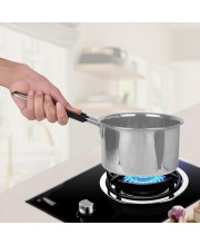 1.5 L Steel Saucepan 3.5 X 5.6 in (Pack of 1) 1.5 L Steel Saucepan 3.5 X 5.6 in (Pack of 1)