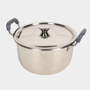 4.5 L Steel Cooking Pot 25 X 12.5 cm, 1Lid, 1Pot 4.5 L Steel Cooking Pot 25 X 12.5 cm, 1Lid, 1Pot