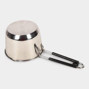 1 L Steel Saucepan 9 X 14 cm (Pack of 1) 1 L Steel Saucepan 9 X 14 cm (Pack of 1)