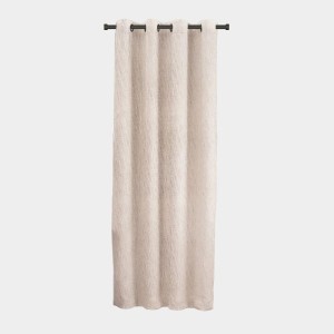 Home Beautiful 5 ft. Off White Polyester Curtain - (M2822) Home Beautiful 5 ft. Off White Polyester Curtain - (M2822)