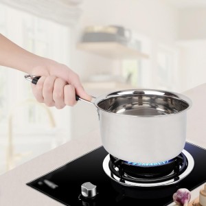 1.7 L Stainless Steel Saucepan, 3.5 X 6.7 in (Pack of 1)