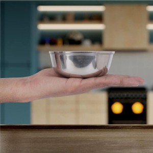 230 ml Steel Serving Bowl 5 X 11 cm (Pack of 1) 230 ml Steel Serving Bowl 5 X 11 cm (Pack of 1)