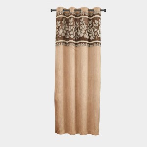 Home Beautiful 5 ft. Brown Polyester Curtain - (M2796) Home Beautiful 5 ft. Brown Polyester Curtain - (M2796)