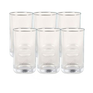 6-Piece Clear Glass Tumbler Set – 6 oz Drinking Glasses for Water, Juice, Soda & Cocktails 6-Piece Clear Glass Tumbler Set – 6 oz Drinking Glasses for Water, Juice, Soda & Cocktails