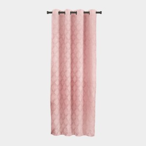 Home Beautiful 5 ft. Pink Polyester Curtain - (M2794)