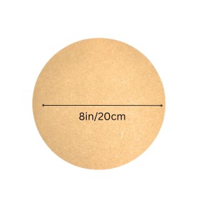 8 Inch Round MDF Board – 3mm Thick Unfinished Wood Circle for Crafts, Painting, Laser Cutting, Engraving & DIY Projects (8) 8 Inch Round MDF Board – 3mm Thick Unfinished Wood Circle for Crafts, Painting, Laser Cutting, Engraving & DIY Projects (8)