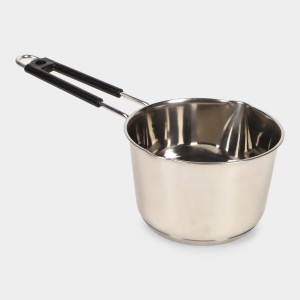 1 L Steel Saucepan 9 X 14 cm (Pack of 1) 1 L Steel Saucepan 9 X 14 cm (Pack of 1)