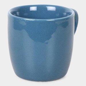 Hitech Sales 100 ml Stoneware Mug Blue | Microwave Safe Ceramic Cup | Ideal for Daily Use Hitech Sales 100 ml Stoneware Mug Blue | Microwave Safe Ceramic Cup | Ideal for Daily Use