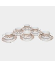 Hitech Sales 160 ml Stoneware Cup & Saucer Set White | Microwave Safe Ceramic Cup | Ideal for Daily Use Hitech Sales 160 ml Stoneware Cup & Saucer Set White | Microwave Safe Ceramic Cup | Ideal for Daily Use