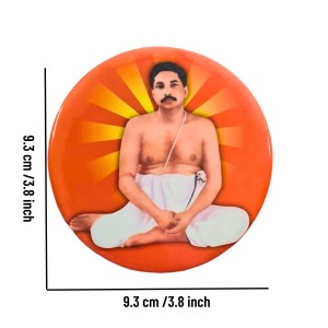 Devotional Saint Guru Round Fridge Magnet Set (4 Pieces) | Religious Refrigerator Magnets for Home, Office & Temple Decor (4) Devotional Saint Guru Round Fridge Magnet Set (4 Pieces) | Religious Refrigerator Magnets for Home, Office & Temple Decor (4)