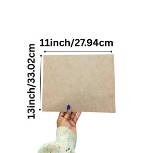 MDF Board Sheets 3 mm for Arts & Crafts | Premium Plain MDF Wood Sheets for Painting, Resin Art, Mandala, Pyrography, Decoupage & DIY Projects | 13 x 11 Inch | Pack of 10 (13x11) MDF Board Sheets 3 mm for Arts & Crafts | Premium Plain MDF Wood Sheets for Painting, Resin Art, Mandala, Pyrography, Decoupage & DIY Projects | 13 x 11 Inch | Pack of 10 (13x11)