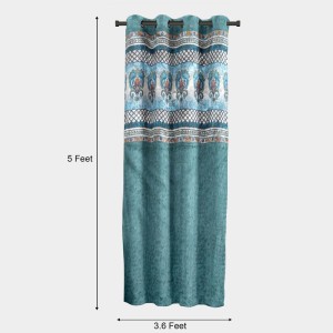 Home Beautiful 5ft. Dark Green Window Curtain - (M2934) Home Beautiful 5ft. Dark Green Window Curtain - (M2934)