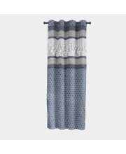 Home Beautiful 5 ft. Blue Polyester Curtain - (M2780)