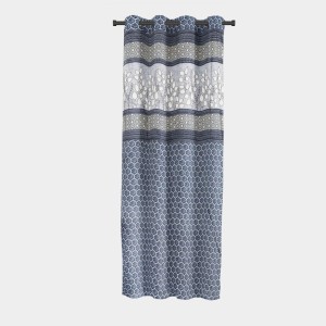 Home Beautiful 5 ft. Blue Polyester Curtain - (M2780) Home Beautiful 5 ft. Blue Polyester Curtain - (M2780)