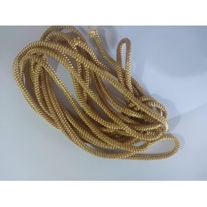 HiTechMart Golden Braided Nylon Rope – Durable, Heavy-Duty Multipurpose Cord for DIY Crafts, Decoration, Outdoor, and Industrial Use – Strong & Flexible Twisted Rope – 7 Metre Length HiTechMart Golden Braided Nylon Rope – Durable, Heavy-Duty Multipurpose Cord for DIY Crafts, Decoration, Outdoor, and Industrial Use – Strong & Flexible Twisted Rope – 7 Metre Length