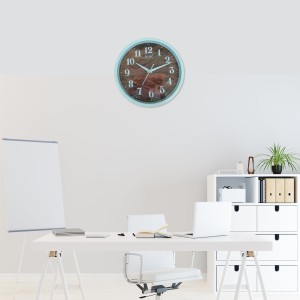 Hitech Sales Modern Modern Dashing Look Quartz Stylish Analog 30 Cm Decorative Latest Non Ticking Silent WallClock Battery Operated Round Easy to Read for Living Room Bedroom Office Kitchen School Hitech Sales Modern Modern Dashing Look Quartz Stylish Analog 30 Cm Decorative Latest Non Ticking Silent WallClock Battery Operated Round Easy to Read for Living Room Bedroom Office Kitchen School