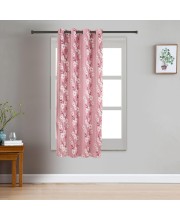 Home Beautiful 5 ft. Pink Polyester Curtain - (M2823)