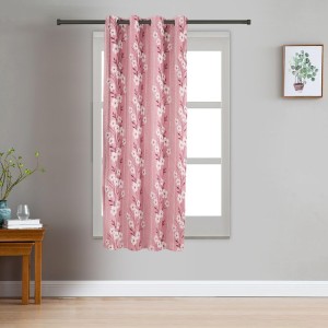 Home Beautiful 5 ft. Pink Polyester Curtain - (M2823) Home Beautiful 5 ft. Pink Polyester Curtain - (M2823)