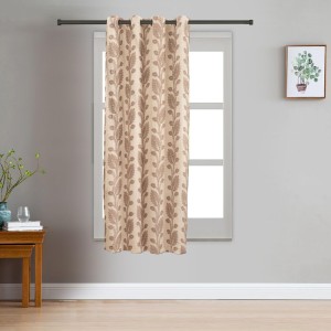 Home Beautiful 5ft. Soft Beige Printed Eyelet Curtains - (M2758) Home Beautiful 5ft. Soft Beige Printed Eyelet Curtains - (M2758)
