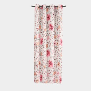 Home Beautiful 5 ft. Pink Polyester Curtain - (M2819) Home Beautiful 5 ft. Pink Polyester Curtain - (M2819)