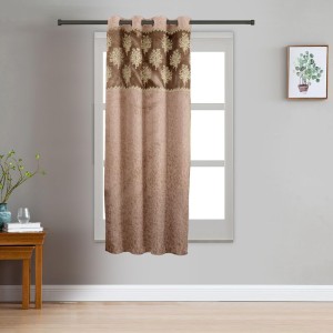 Home Beautiful 5 ft. Brown Polyester Curtain - (M2830) Home Beautiful 5 ft. Brown Polyester Curtain - (M2830)