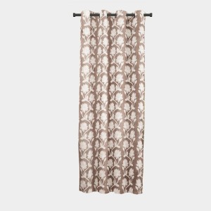 Home Beautiful 5 ft. Brown Polyester Curtain - (M2779) Home Beautiful 5 ft. Brown Polyester Curtain - (M2779)