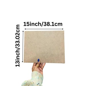 MDF Board Sheets 3 mm for Arts & Crafts | Premium Plain MDF Wood Sheets for Painting, Resin Art, Mandala, Pyrography, Decoupage & DIY Projects | 13 x 15 Inch | Pack of 10 (13x15) MDF Board Sheets 3 mm for Arts & Crafts | Premium Plain MDF Wood Sheets for Painting, Resin Art, Mandala, Pyrography, Decoupage & DIY Projects | 13 x 15 Inch | Pack of 10 (13x15)