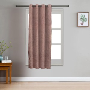 Home Beautiful 5 ft. Brown Polyester Curtain - (M2845) Home Beautiful 5 ft. Brown Polyester Curtain - (M2845)