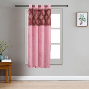 Home Beautiful 5 ft. Pink Polyester Curtain - (M2841) Home Beautiful 5 ft. Pink Polyester Curtain - (M2841)
