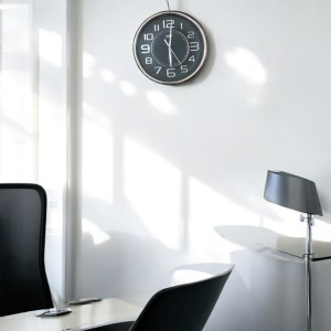 Round Silver Color Analog Wall Clock with Silver Numbers | Silent Sweep Quartz Movement | Decorative Wall Clock for Home, Office, and Living Room | Length-Breadth-Height 25.5cm x 25.5cm x 3.2cm Round Silver Color Analog Wall Clock with Silver Numbers | Silent Sweep Quartz Movement | Decorative Wall Clock for Home, Office, and Living Room | Length-Breadth-Height 25.5cm x 25.5cm x 3.2cm