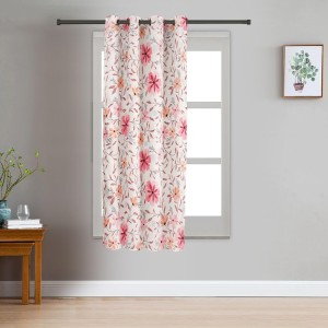 Home Beautiful 5 ft. Pink Polyester Curtain - (M2819) Home Beautiful 5 ft. Pink Polyester Curtain - (M2819)