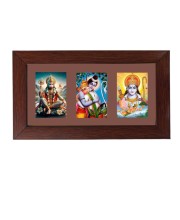 Sri Hanuman and Sri Ram Color Photo Frame -14X7.5 Inch, Elegant Religious Home & Temple Decor Sri Hanuman and Sri Ram Color Photo Frame -14X7.5 Inch, Elegant Religious Home & Temple Decor