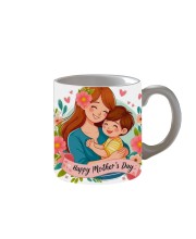 Happy Mother’s Day Printed Customized Coffee Mug – 325 Ml Ceramic Mug – Gift for Mom from Daughter or Son – Dishwasher & Microwave Safe Happy Mother’s Day Printed Customized Coffee Mug – 325 Ml Ceramic Mug – Gift for Mom from Daughter or Son – Dishwasher & Microwave Safe