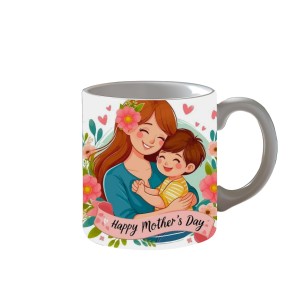 Happy Mother’s Day Printed Customized Coffee Mug – 325 Ml Ceramic Mug – Gift for Mom from Daughter or Son – Dishwasher & Microwave Safe Happy Mother’s Day Printed Customized Coffee Mug – 325 Ml Ceramic Mug – Gift for Mom from Daughter or Son – Dishwasher & Microwave Safe